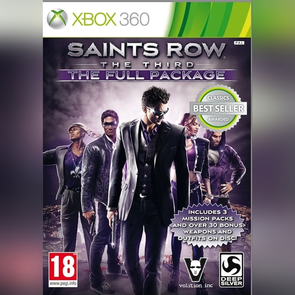 MINT Saints Row The Third The Full Package (Xbox 360) COMPLETE EUROPEAN VERSION - Picture 3 of 4